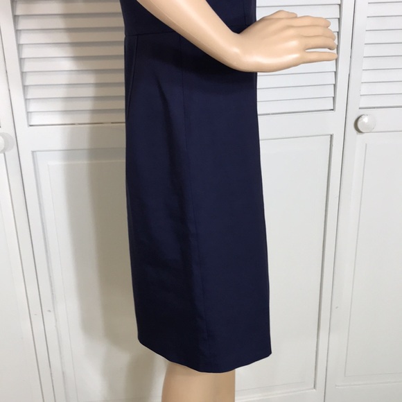 Piazza Sempione Wool Blend Blue Dress Size 6 - Picture 7 of 13
